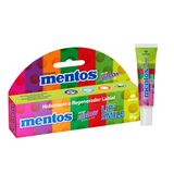 Hidratante E Regenerador Labial Mentos Efeito Gloss Aroma Rainbow 10g