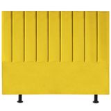 Cabeceira Estofada Cama Casal Queen Size 160 Cm Paolla Suede