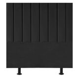 Cabeceira Estofada Cama Box Casal 140 Cm Paolla Suede