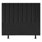 Cabeceira Estofada Cama Casal Queen 160 Cm Paolla Veludo