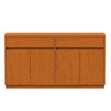 Balcão Buffet 4 Portas E 2 Gavetas De 150cm Em Mdf Lorient Ype