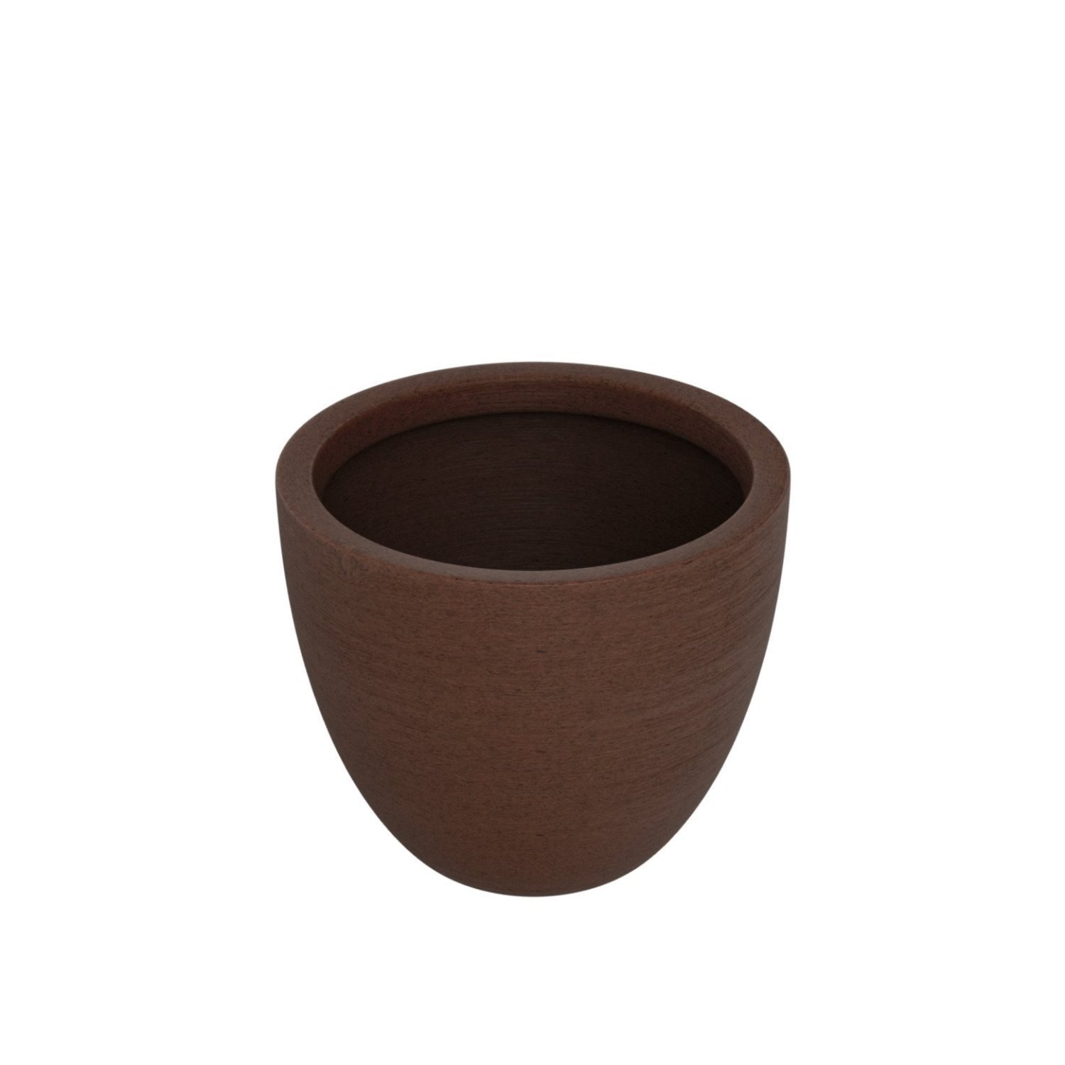 Vaso Cônico 30x36cm Polietileno Sem Prato Fibrarte