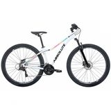 Bicicleta Aro 29 Absolute Mia 3 Feminina 24v Câmbio Shimano Acera K7 Garfo Trava Freio A Disco - Branco Tam.16.6