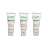 Mascara Facial Shoxx Argila Branca 50g - Kit C/3un