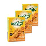 Biscoito Integral Belvita Mel E Cacau Kit 3 Caixas 75g