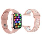 Kit 1 Smartwatch Iwo9 Rosa + 1 Pulseira Extra Sport Rosa