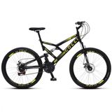 Bicicleta Colli 220 Aro Aéreo 26 21 Marchas Preto/amarelo