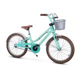 Bicicleta Infantil Aro 20 Antonella Verde Teen Nathor