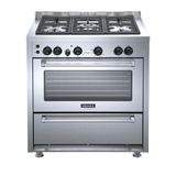 Fogão 5 Bocas Venax Temis A Gas Mesa De Inox 127v Inox