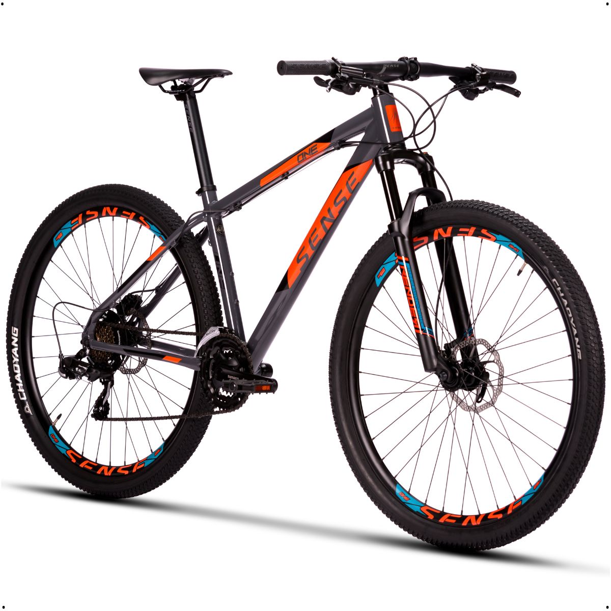 Bicicleta Aro 29 Sense One 2023 Freio Hidráulico 3x7 Velocidades