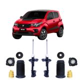 Kit Amortecedor +amortecedor Dianteiro Fiat Mobi 2017 A 2020