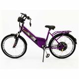 Bicicleta Eletrica Duos Confort 800w 48v 15ah Roxa Duos Bikes