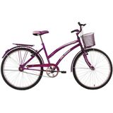 Bicicleta Feminina Passeio Aro 24 Susi - Violeta