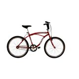 Bicicleta Aro 26 Beach Masculina Vermelho
