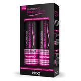 Kit Eico Tratamento Rosa Mosqueta Efeito Salão Shampoo 800ml E Condicionador 750ml