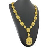 Cordão Poze Nossa Senhora + Pingente Banhado A Ouro 18k