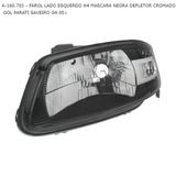 Farol Original Volkswagen Mascara Negra Gol/ Parati/ Saveiro G4 2005 Novo Esquerdo