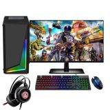 Pc Gamer Completo, Intel Core I7, 16gb, Geforce Gt 4gb, Ssd 240gb, Fonte 500w, Gabinete Rgb, Monitor 75hz Hdmi 19.5&quot;, Easypc Play