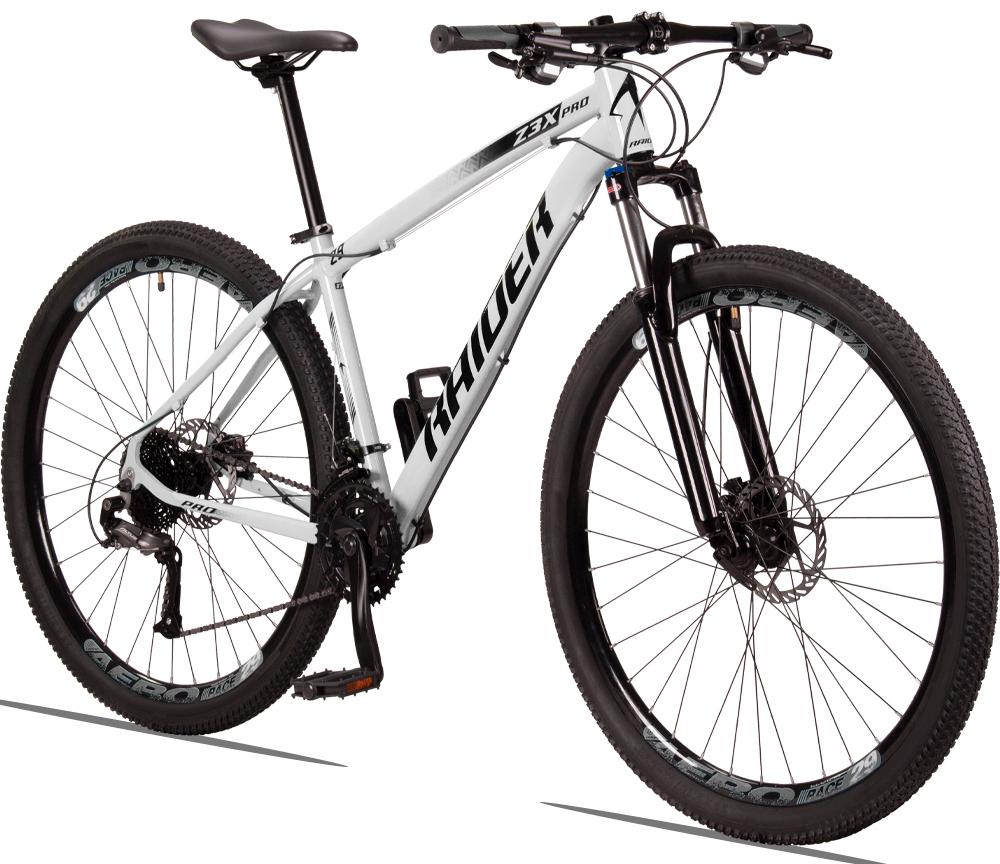 Bicicleta Raider Z3x Disc H T19 Aro 29 Susp. Dianteira 27 Marchas - Branco