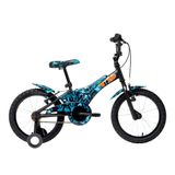 Bicicleta Infantil Groove Camuflada Aro 16 Azul