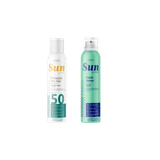 Kit Protetor Solar Spray Fps50 + Pós Sol Spray 150ml Cada Sun Prime Zip Mp