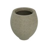 Vaso Oval 50x41cm Polietileno Sem Prato Fibrarte Lux Telhas