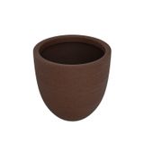 Vaso Cônico 40x45cm Polietileno Sem Prato Fibrarte Lux Telhas