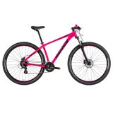 Bicicleta Groove Indie 50 24v Hd Aro 29 Rosa/preto Quadro 15