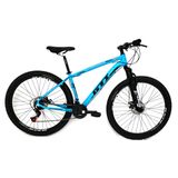 Bicicleta Gti Roma Aro 29 Quadro 17 Alumínio Azul 24v .