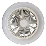 Luminária 50w Lâmpada Ventilador De Teto Led De