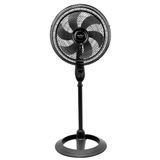 Ventilador De Coluna 40cm Bvt450 Com 6 Pás E 3 Velocidades Britânia Preto 127v