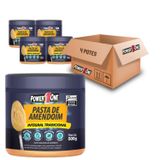 Pasta De Amendoim Power1one Tradicional 500g (4 Potes)