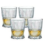 Conjunto 4 Copos Cristal De Whisky Uísque Tumbler Boccati