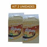 Kit 2x: Farinha Chia E Linhaça Chiaça Orgânica Ecobio 250g