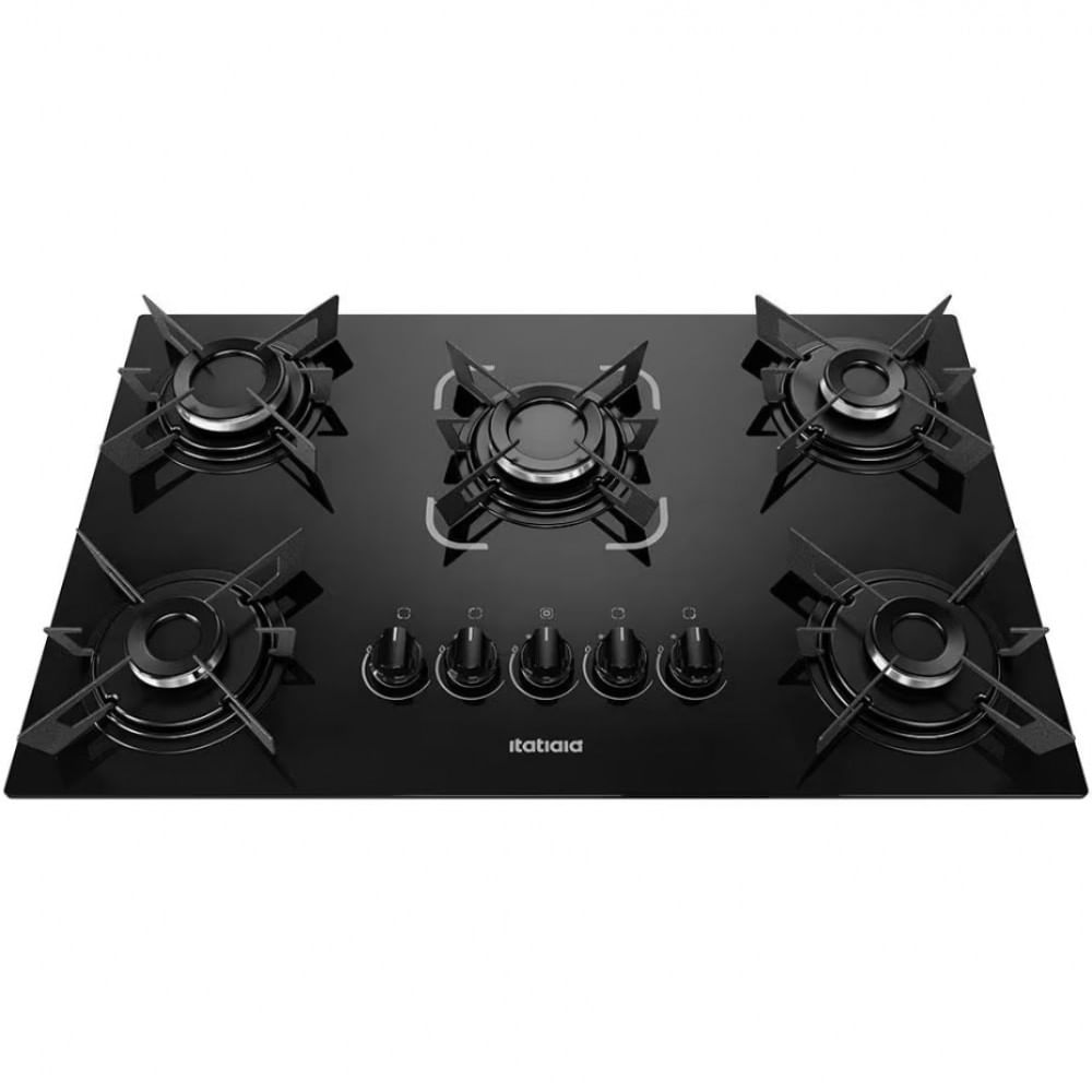 Cooktop A Gás 5 Bocas Itatiaia Electra Com Acendimento Automático