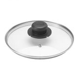 Tampa De Vidro Multiflon Com Pomel - 16cm De Diâmetro