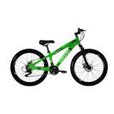 Bicicleta Viking Aro 26 Câmbios Importados 21v Aero Verde Neon