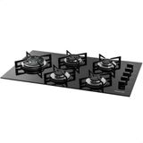 Cooktop 5 Bocas Tripla Chama Lateral Bivolt Fg5535vp Suggar