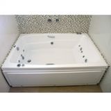 Banheira Dupla 170cm Top Line Acrilbath Ouro Fino