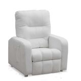 Poltrona Do Papai Reclinável Maldivas Corano Branco Plus - Star Confort Branco