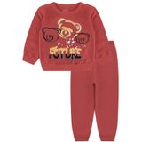 Conjunto Moletom Infantil Menino Felpudo Blusão E Calça