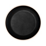 Prato De Sobremesa De Melamina Class Preto 21,5cm
