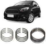 Jogo Anel Segmento 1.00 Ford Ka 1.0 12v 2014 A 2022 Flex