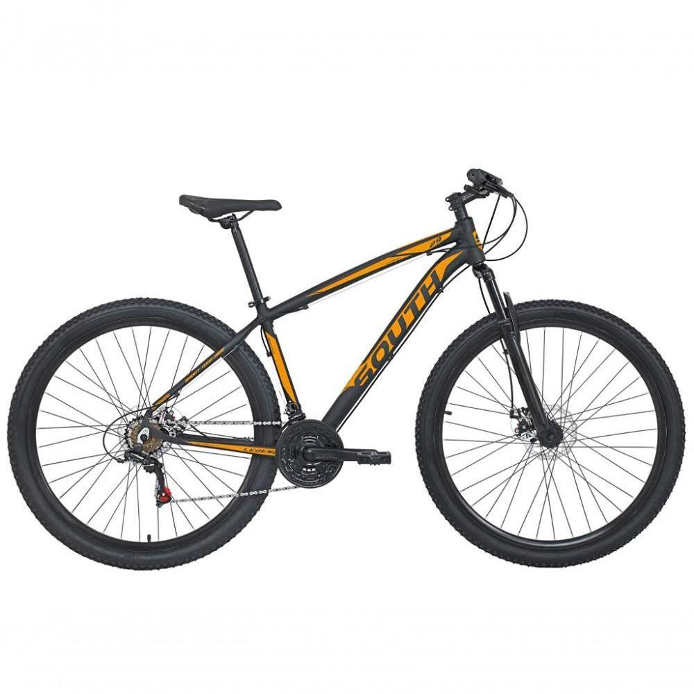 Bicicleta South Bike Legend Aro 29 Susp. Dianteira 24 Marchas - Laranja/preto