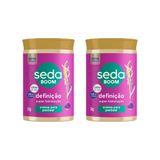 Creme De Pentear Seda Boom Definiçao 1kg - Kit Com 2un