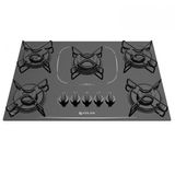 Cooktop Atlas 5 Bocas Agile Up Glass com Acendimento Superautomático e Mesa de Vidro Preto – Bivolt