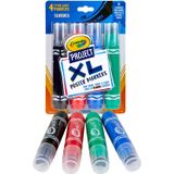 Marcadores De Pôster Crayola Xl, Cores Clássicas Variadas, Material Escolar, 4 Contagem