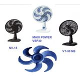 Hélice Ventilador Mondial 6 Pás 30 Cm Azul - M279