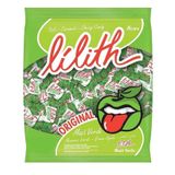Combo 5 Pacotes Bala Mastigável Maçã Verde Lilith 500g