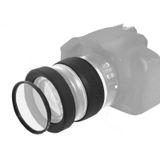 Kit Proteção Para Lente Fotográfica De 52mm Com Filtro Mc Uv